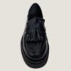 Jonak Nico Loafers, Black Leather