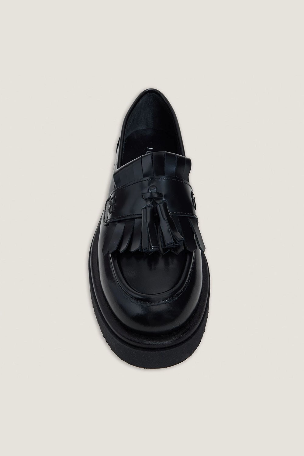 Jonak Nico Loafers, Black Leather