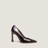 Jonak Deddy Pumps, Brown Dark Brown Patent Leather