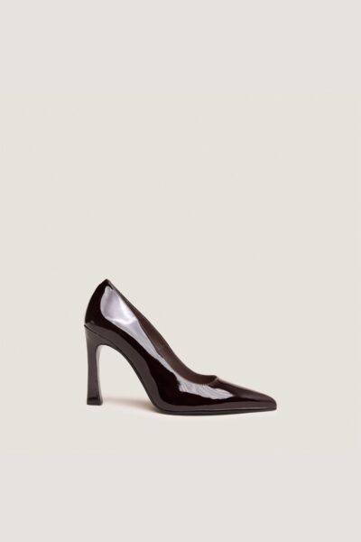 Jonak Deddy Pumps, Brown Dark Brown Patent Leather