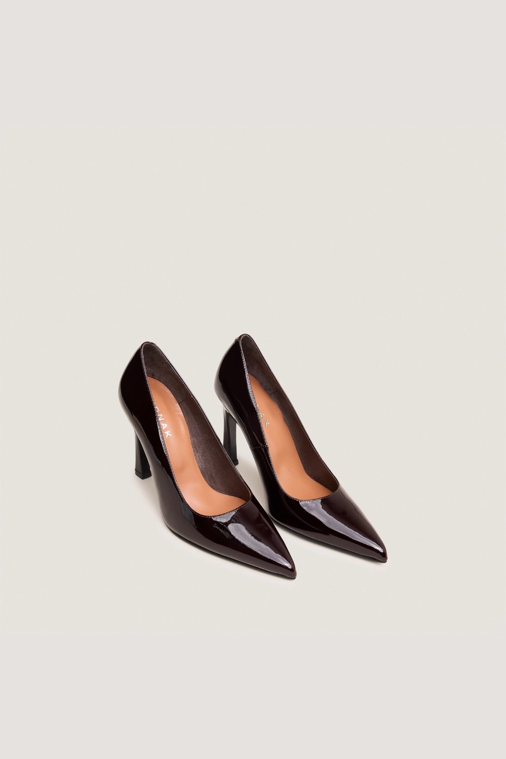3900189-24_1.jpg Jonak Deddy Pumps, Brown Dark Brown Patent Leather