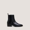 Jonak Claro Ankle Boots, Black Leather