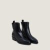Jonak Claro Ankle Boots, Black Leather