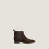 Jonak Phileandre Boots, Brown Dark Split Leather