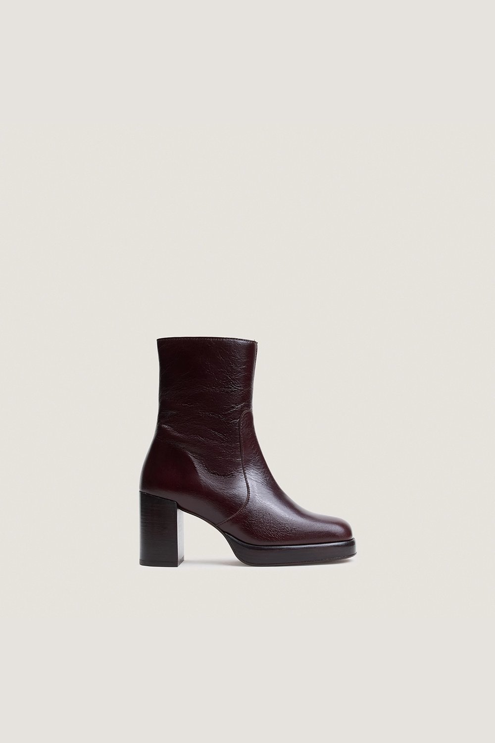 Jonak Boom Ankle Boots, Chocolat Aged Leather