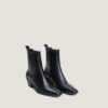 4100058-26_2.jpg Jonak Birman Ankle Boots, Black Grained Leather