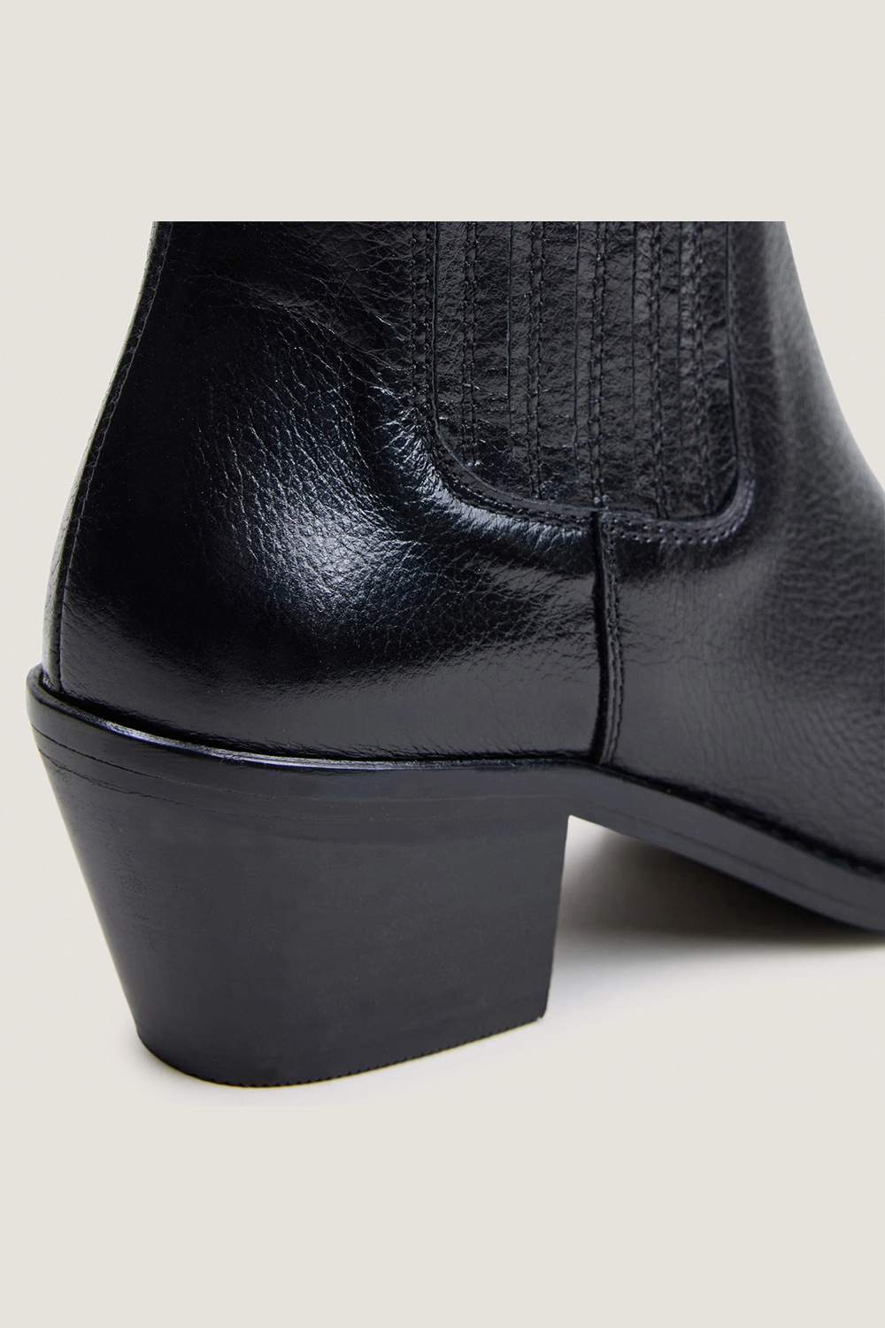 4100058-26_3.jpg Jonak Birman Ankle Boots, Black Grained Leather