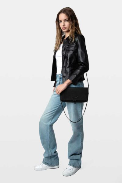 Alternative view of Zadig & Voltaire Rock Soft Savage Clutch