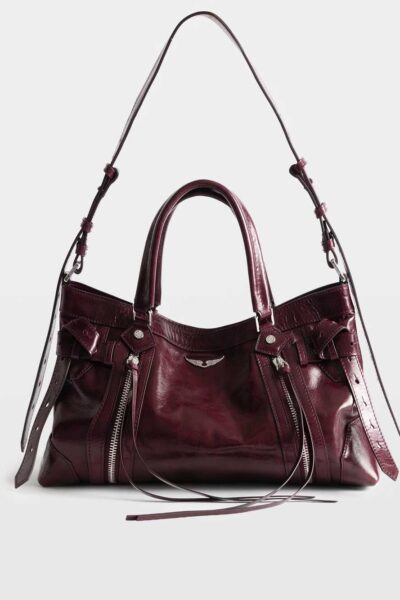 Zadig & Voltaire Madison Small Vintage Patent Bag