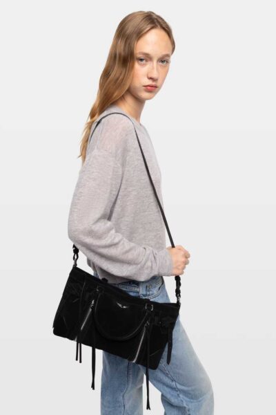 Alternative view of Zadig & Voltaire Madison Small Suede Bag