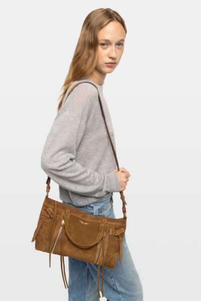 Alternative view of Zadig & Voltaire Madison Small Suede Bag