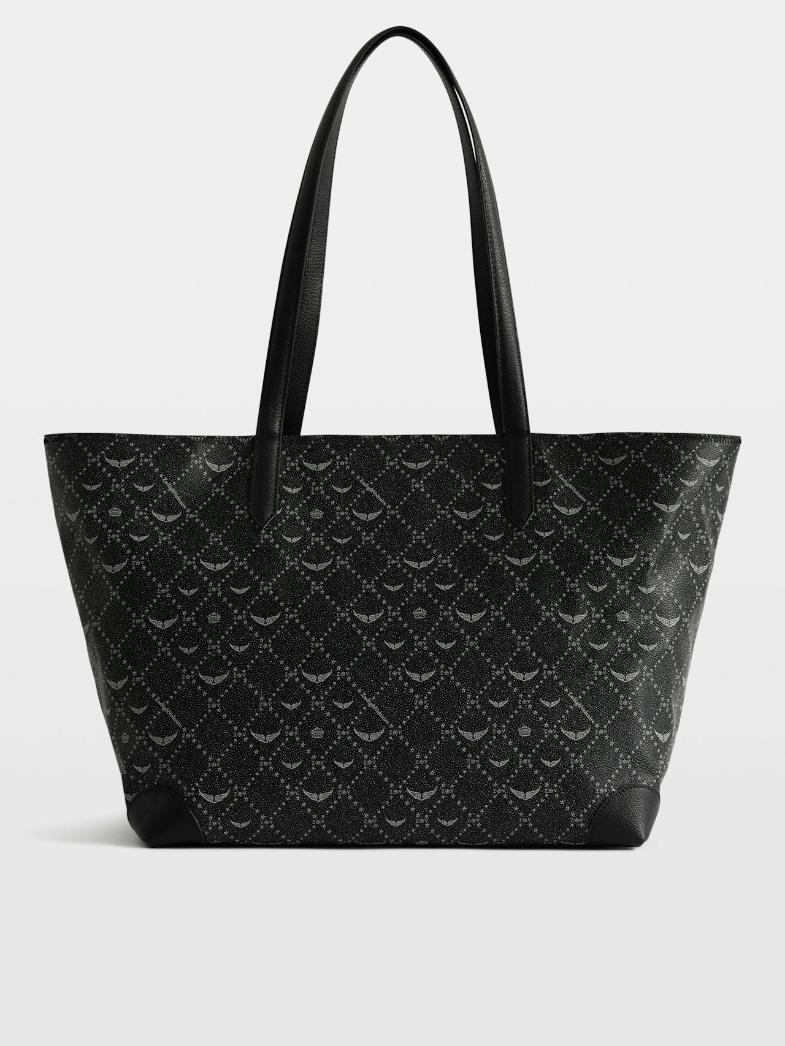 LWBA04547_BLACK_PACKSHOT_6a7c3e54d69f2 Zadig & Voltaire Z Shopper XL Monogram Bag, Black
