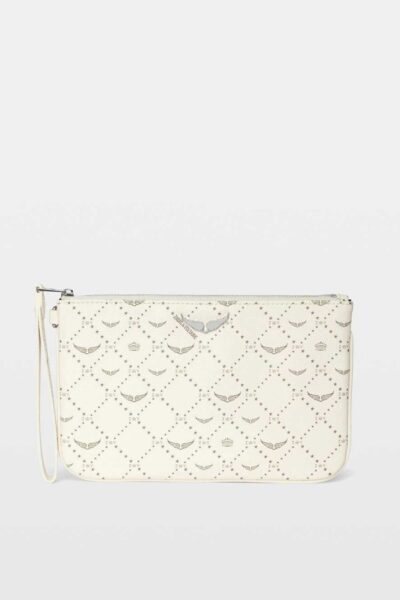 Zadig & Voltaire Z Pouch Monogram Clutch