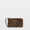 Zadig & Voltaire ZV Card Leopard, Brandy.