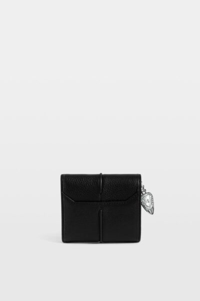 Zadig & Voltaire Sunny Trifold Wallet, Black.