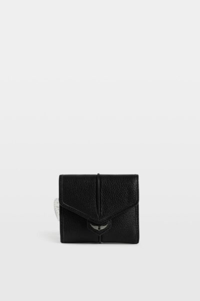 Zadig & Voltaire Sunny Trifold Wallet, Black.