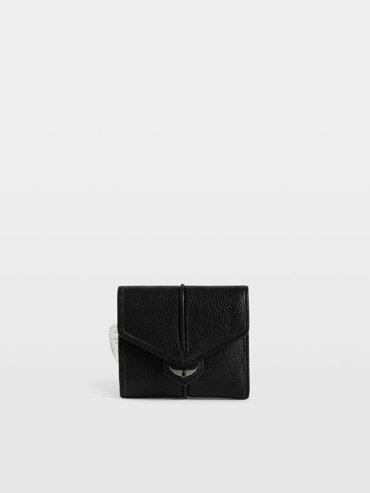 Zadig & Voltaire Sunny Trifold Wallet, Black.