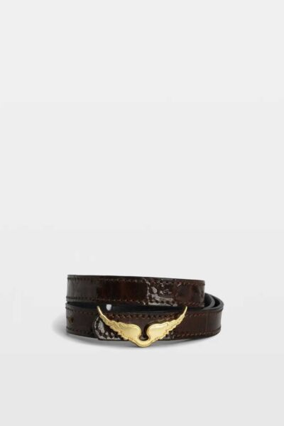 Zadig & Voltaire Rock Croco Bracelet
