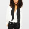 Zadig & Voltaire Blondie 85 Strass Western Scarf, Black.