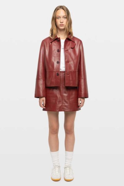 Zadig & Voltaire Lessa Leather Jacket