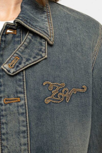 Alternative view of Zadig & Voltaire Lessa Denim Jacket