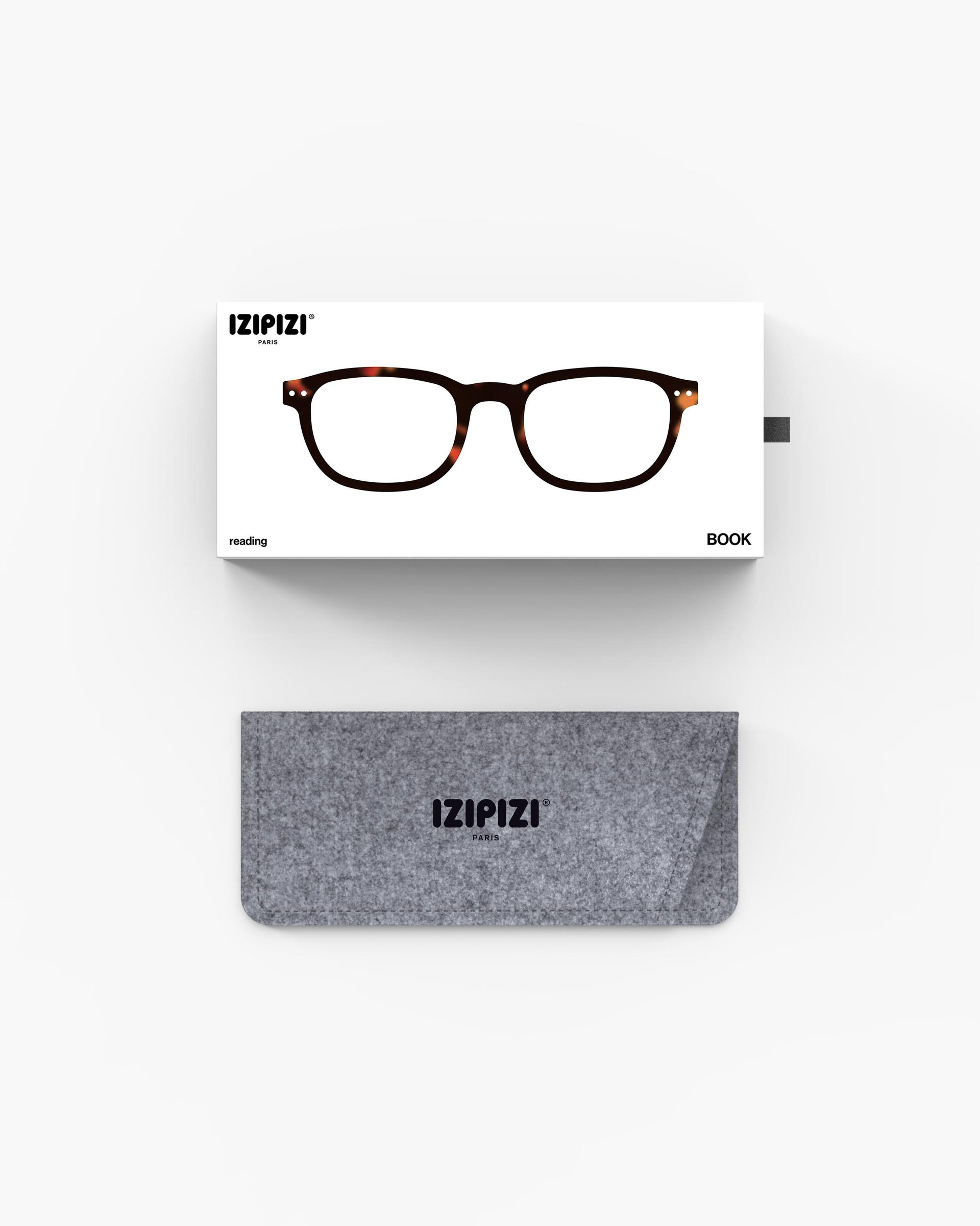 IZIPIZI Book Reading Glasses, Tortoise.