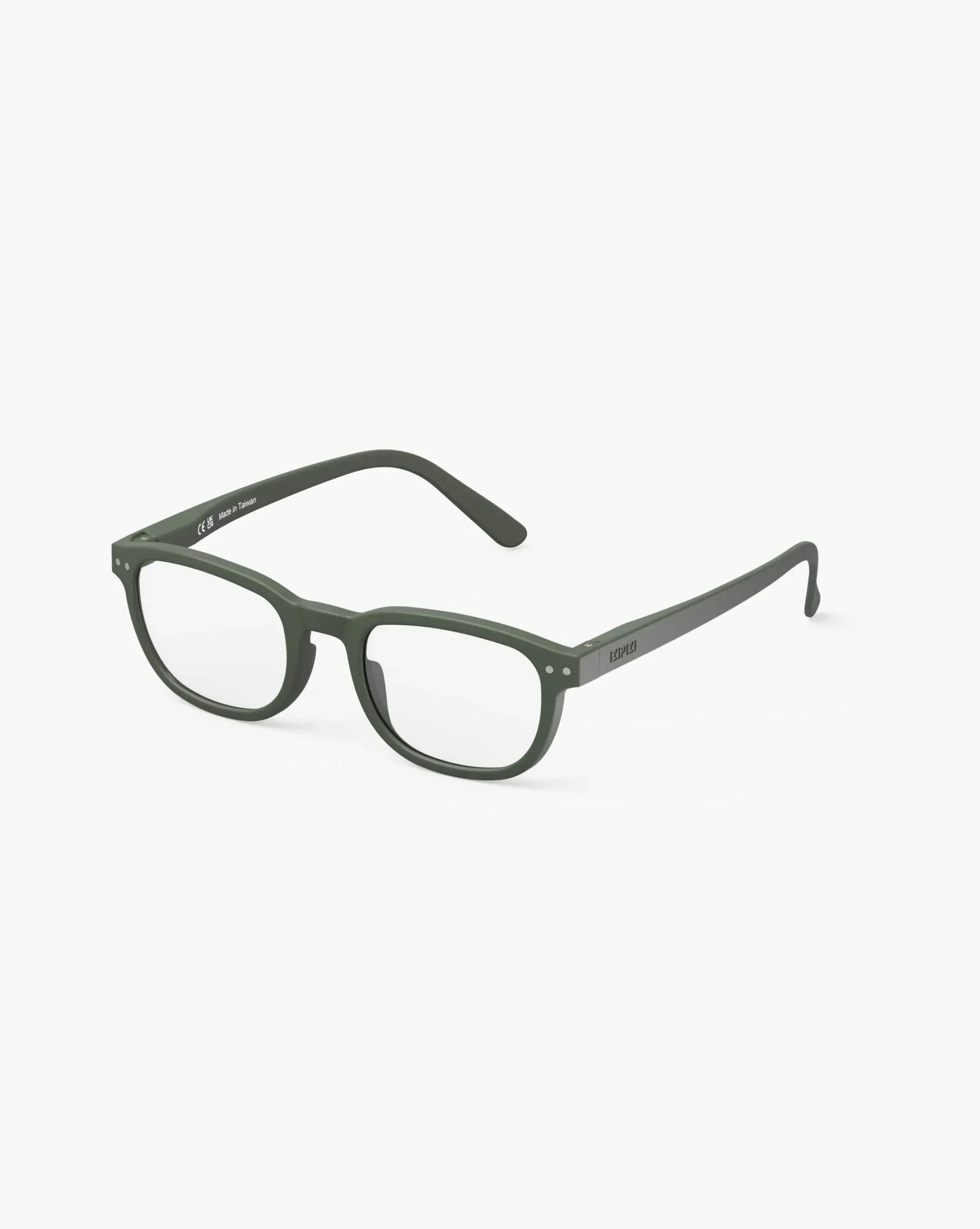 IZIPIZI Book Reading Glasses, Kaki Green.