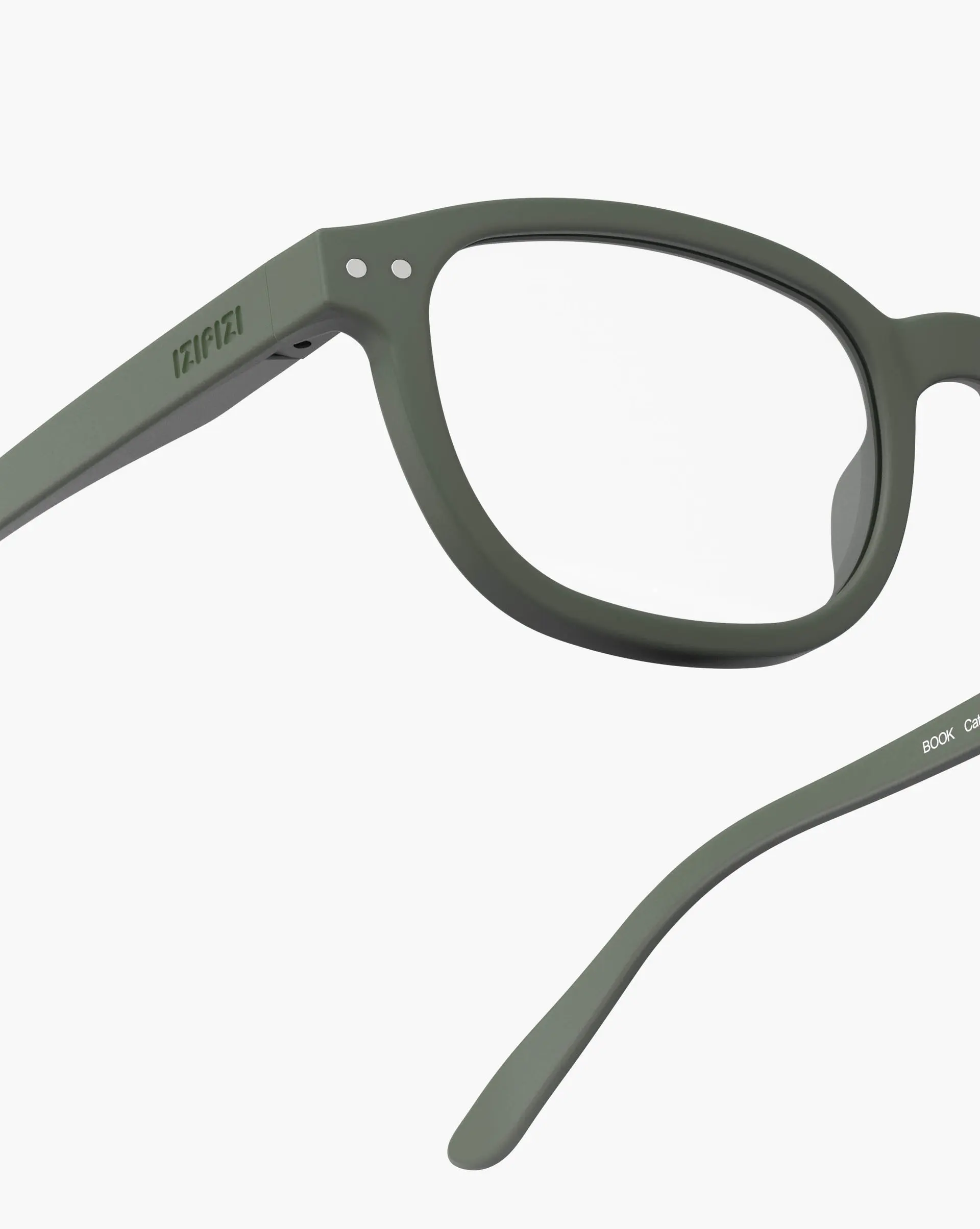 IZIPIZI Book Reading Glasses, Kaki Green.