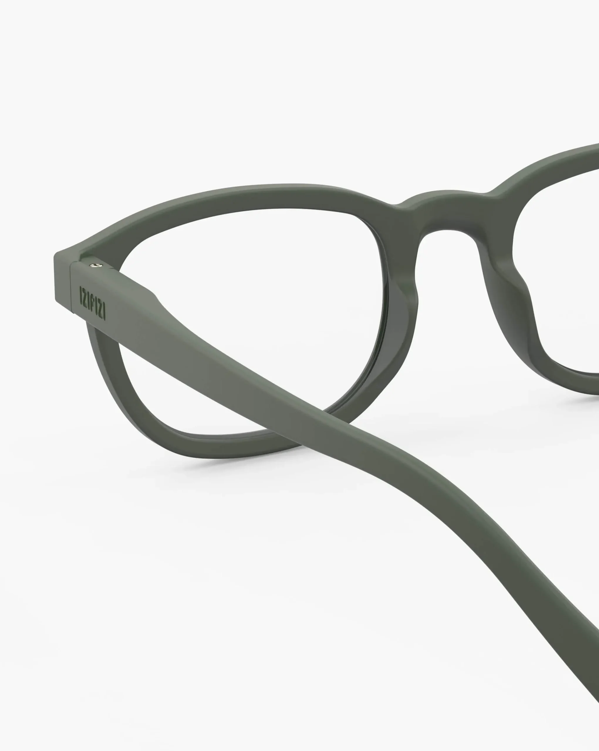 IZIPIZI Book Reading Glasses, Kaki Green.