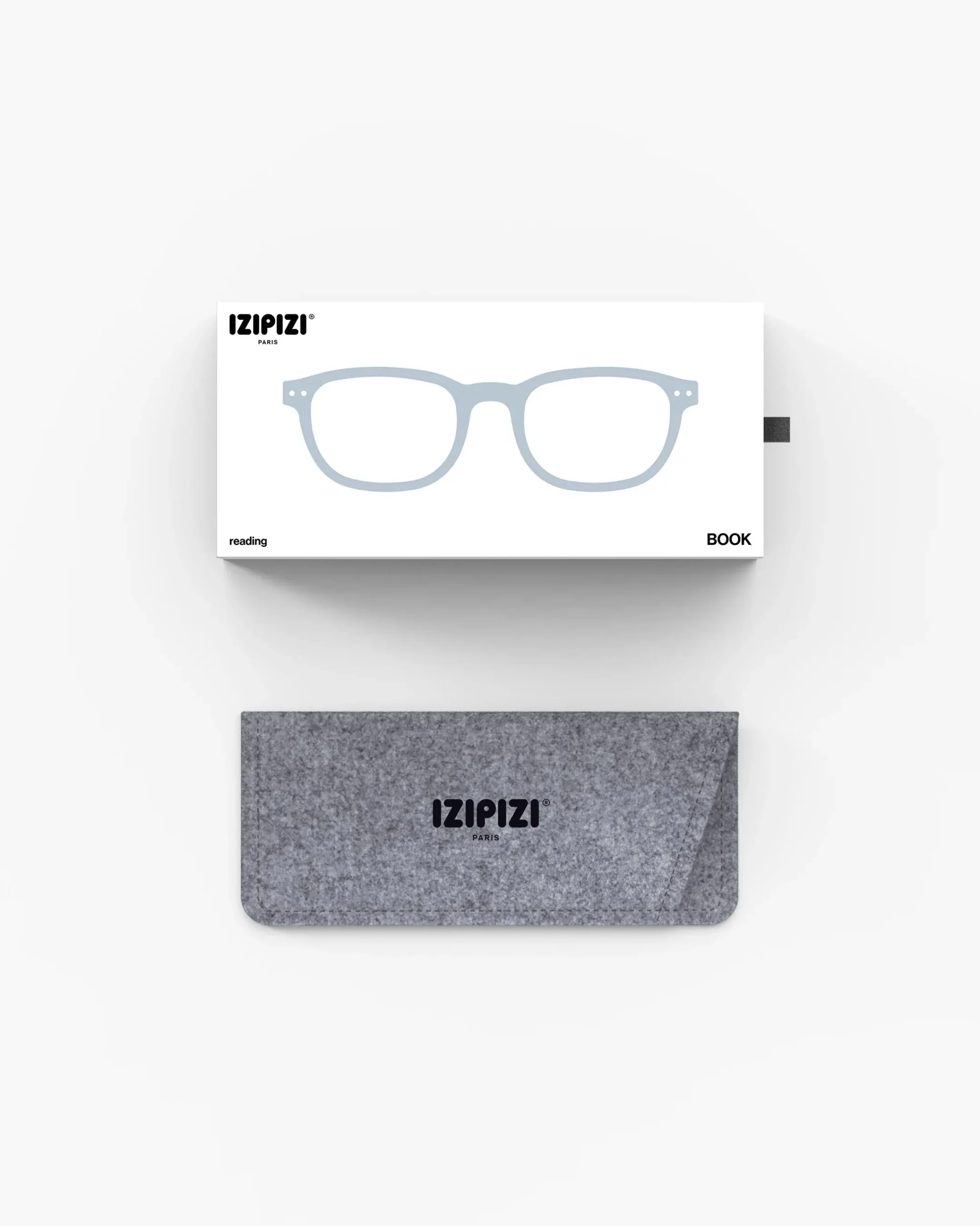 IZIPIZI Book Reading Glasses, Frozen Blue.
