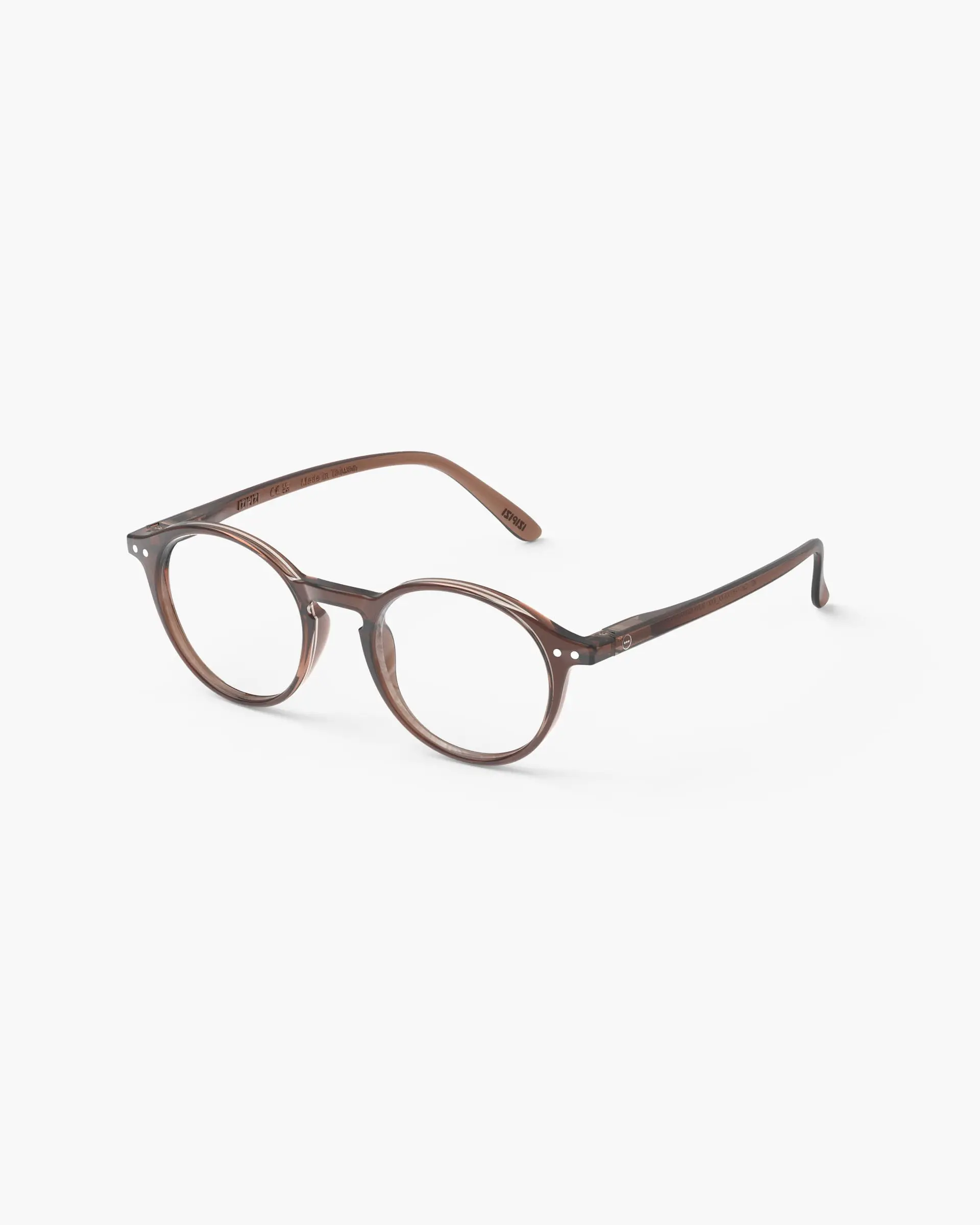 Izipizi #D Reading Glasses, Dark Expresso.
