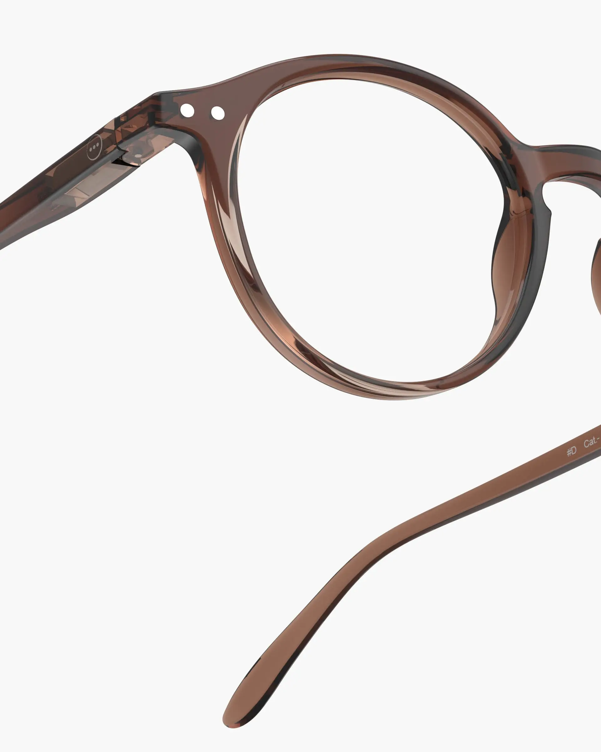 Izipizi #D Reading Glasses, Dark Expresso.