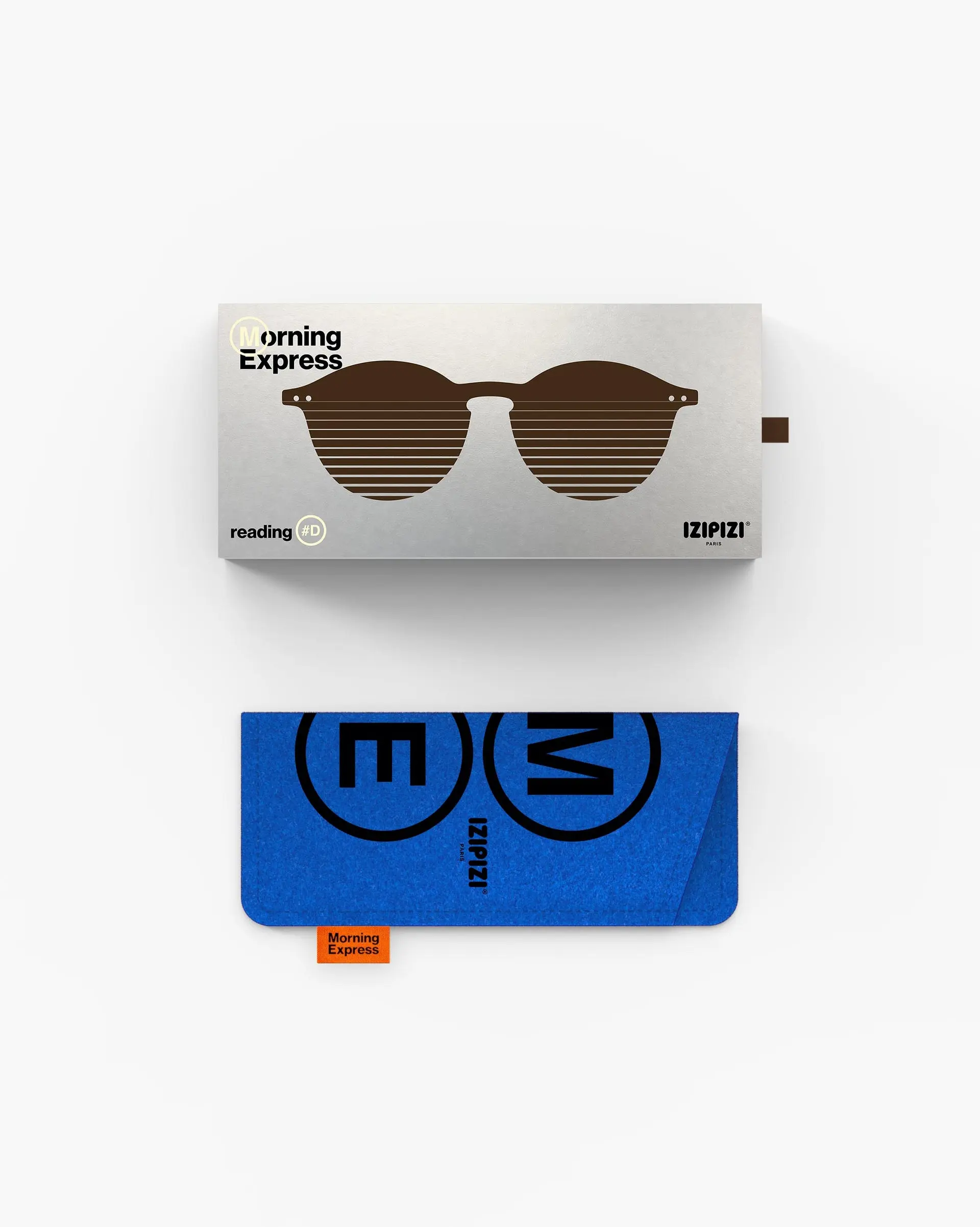Izipizi #D Reading Glasses, Dark Expresso.