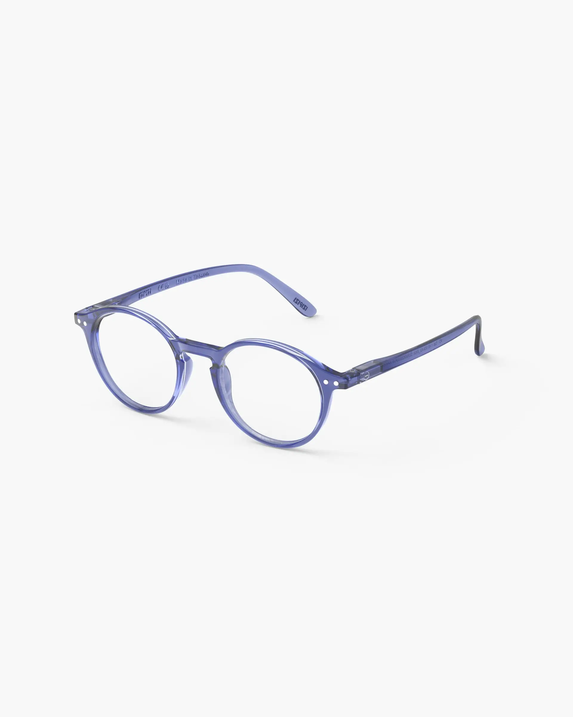 Izipizi #D Reading Glasses, Blue Line.