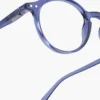 Izipizi #D Reading Glasses, Blue Line.