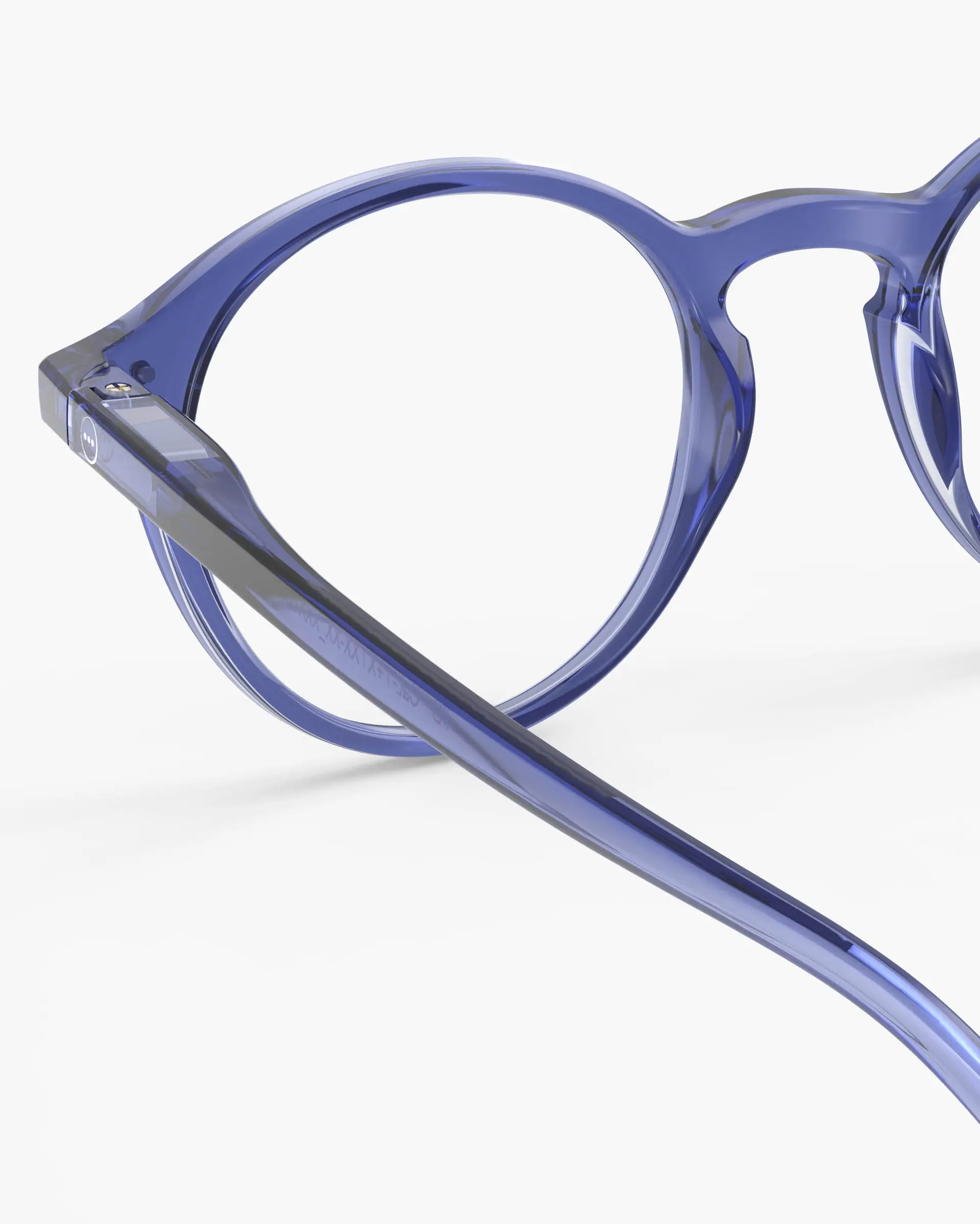 Izipizi #D Reading Glasses, Blue Line.