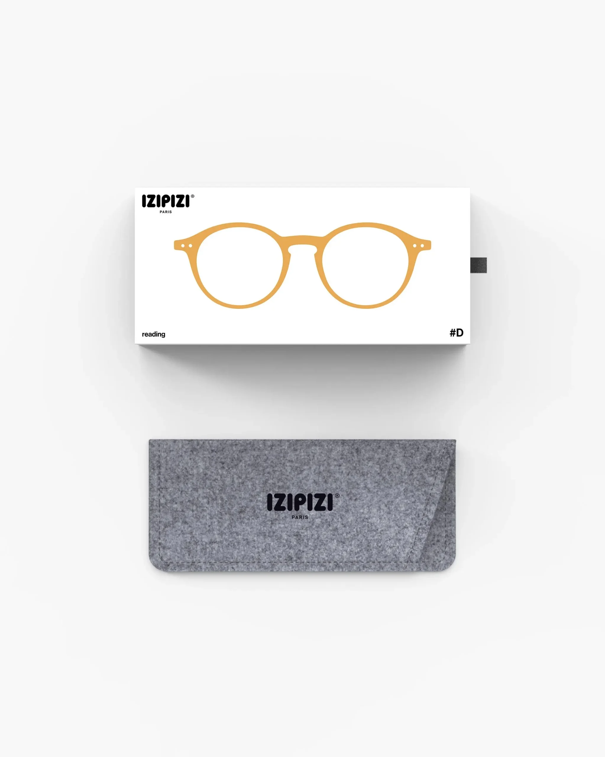 Izipizi #D Reading Glasses, Cinnamon.