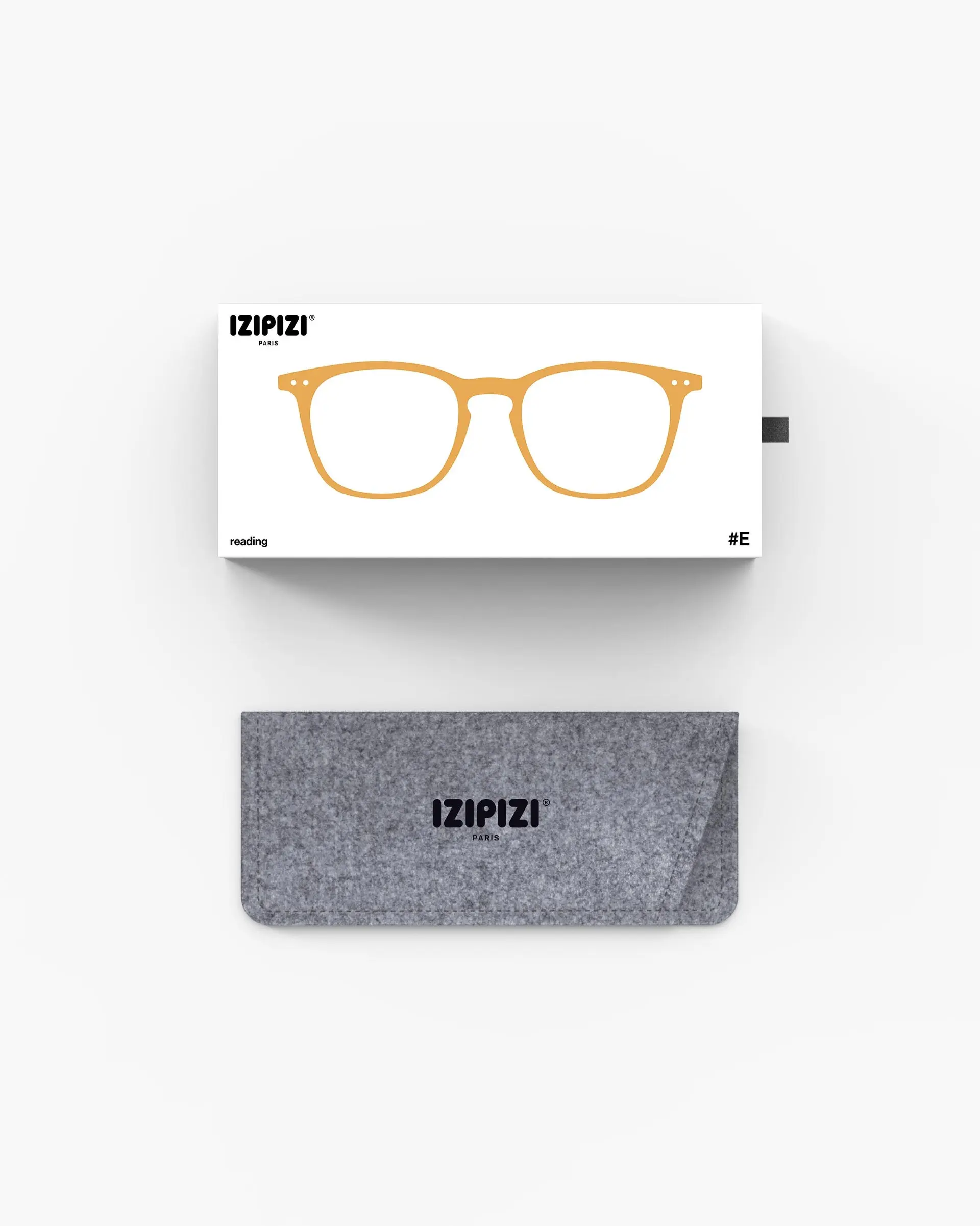 IZIPIZI #E Reading Glasses, Cinnamon.