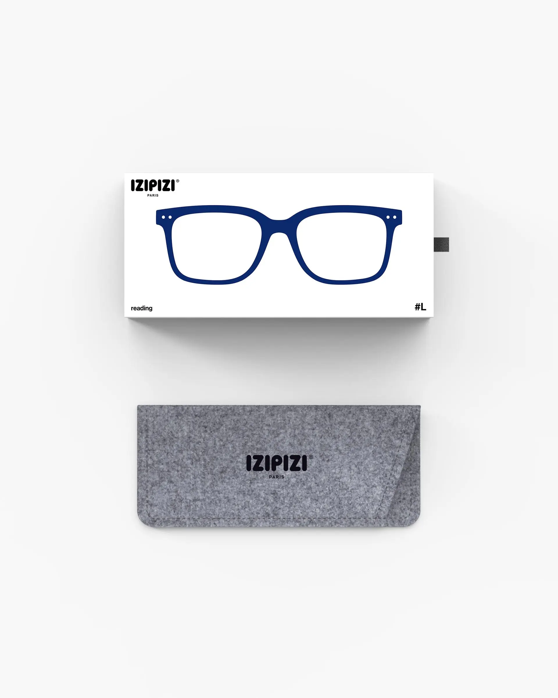 IZIPIZI #L Reading Glasses, Midnight Blue.