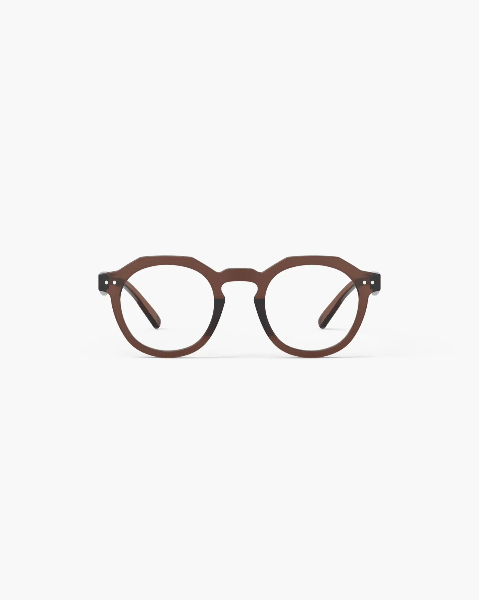 Izipizi Echo Reading Glasses, Dark Expresso.