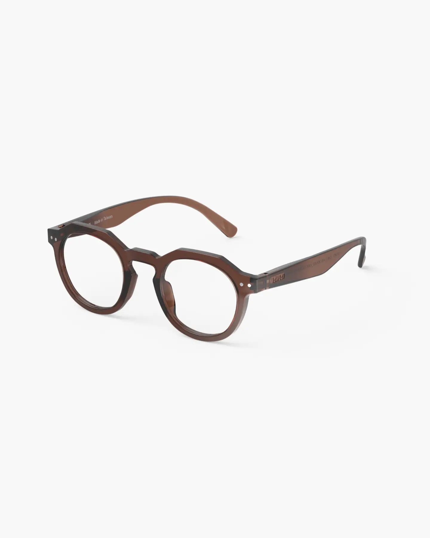 Izipizi Echo Reading Glasses, Dark Expresso.