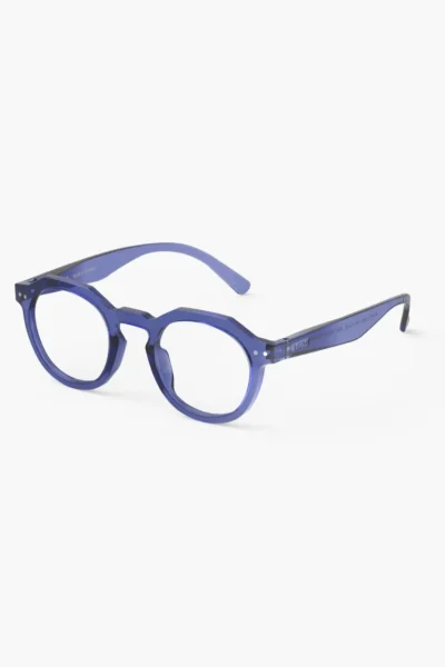 Izipizi #D Reading Glasses, Blue Line.
