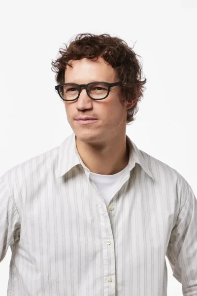 IZIPIZI Book Reading Glasses, Black.