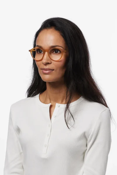 Izipizi #D Reading Glasses, Cinnamon.