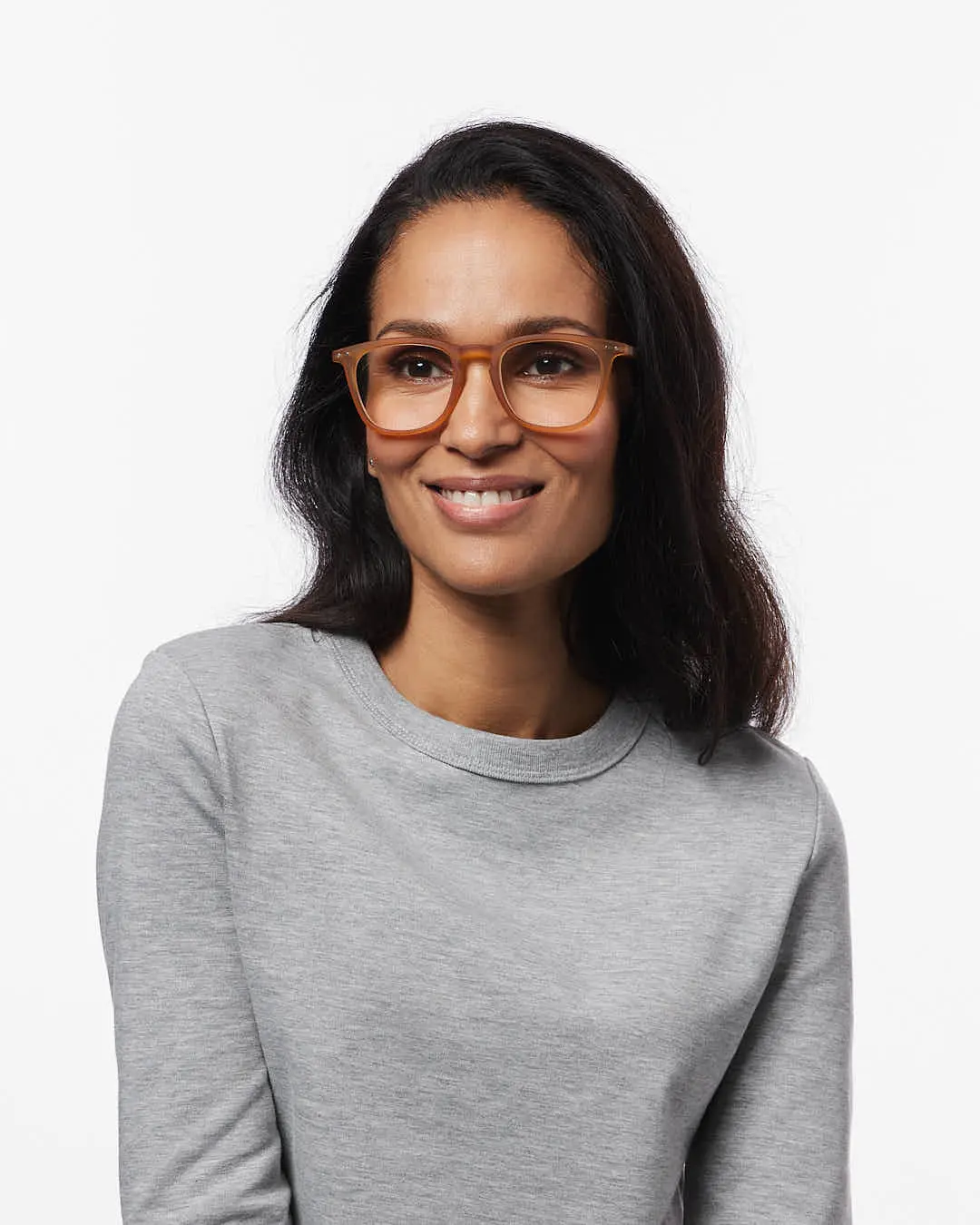 IZIPIZI #E Reading Glasses, Cinnamon.