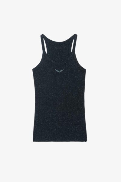 Zadig & Voltaire Alba Tank Top, Noir.