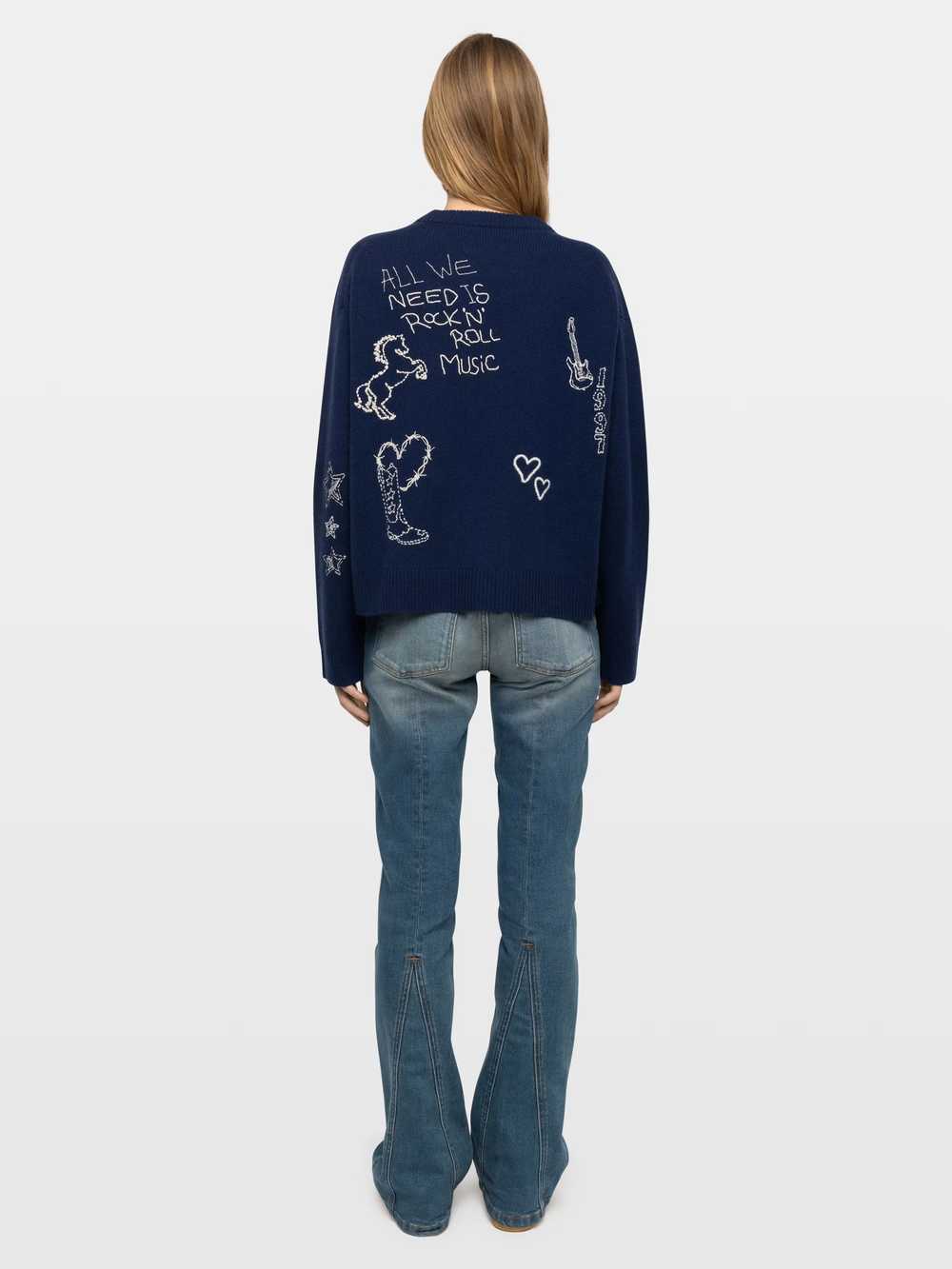 Zadig & Voltaire Markuz Cashmere Jumper, Marine.