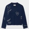 Zadig & Voltaire Markuz Cashmere Jumper, Marine.