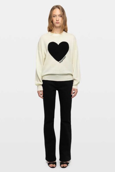 Zadig & Voltaire Soulo Jumper, Ecru.
