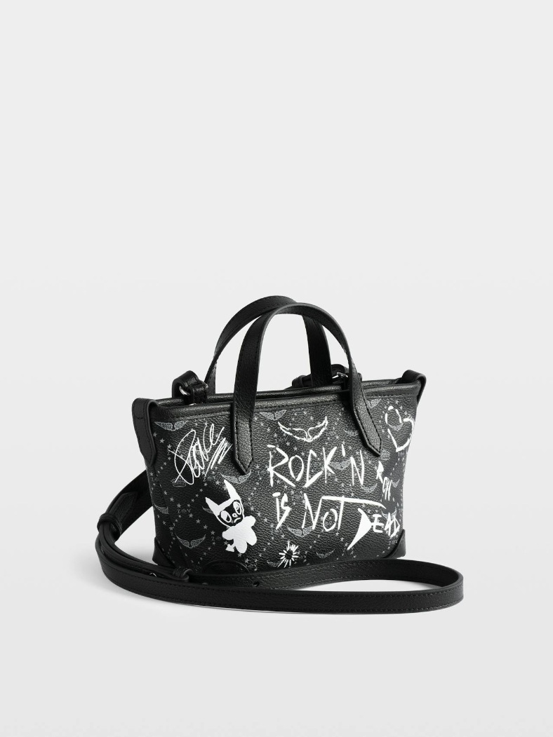 LWBA04430_BLACK_ADDI_1_69314dc20891c Zadig & Voltaire Z Shopper Mini Arty Tag Bag, Black